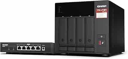⭐︎QNAP社 4ベイNAS⭐︎TS-473 メモリ8GB QNAP TS-473A-8G 4-Bay NAS Enclosure, Diskless TS-473A-8G-US